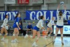 VB vs MHC  Wheaton Women's Volleyball vs Mount Holyoke College. - Photo by Keith Nordstrom : Wheaton, Volleyball, VB